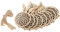 20 Stück Innovative Holzverzierung Dreamcatcher Hängendes Holz Anhänger Bastelbedarf DIY Heimtextilien