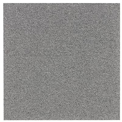 Nylon Teppichfliesen 50x50 cm - Edinburgh - selbstliegend & rutschhemmend - Fliesen Teppichboden Auslegware Fußbodenbelag - in vielen Farben erhältlich & kreativ kombinierbar (Hellgrau EDG135F03)