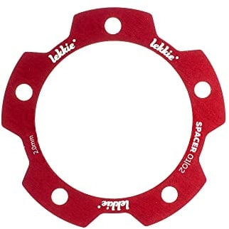 windmeile | Lekkie 2mm Spacer, Abstandshalter, für Bafang BBS01/02, E-Bike, Pedelec