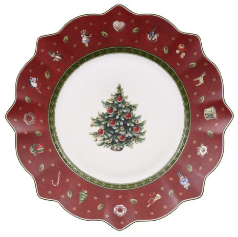 VILLEROY & BOCH - Toy's Delight piatto colazione rosso - Natale