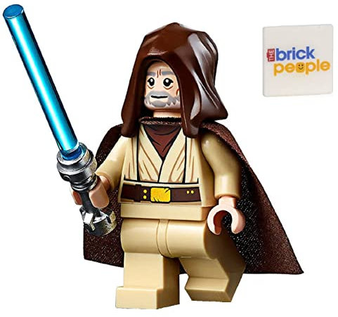 LEGO Star Wars OBI Wan Kenobi Minifigur (alt mit Kapuze)