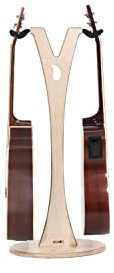 Ruach GS-1 Gitarrenständer für Akustik- und E-Gitarren, Holz, Birke