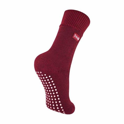 THMO Kids Thermal Socks for Winter Warm Fluffy Fleece Inner Socks for Boys & Girls