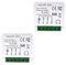 Interruptor de luz inteligente COLOROCK MINI de 2 vías wifi inteligente controlado por Smart Life/Tuya App, compatible con Alexa Echo y Google Home, soporte de 1 vía o 2 vías (2 unidades)