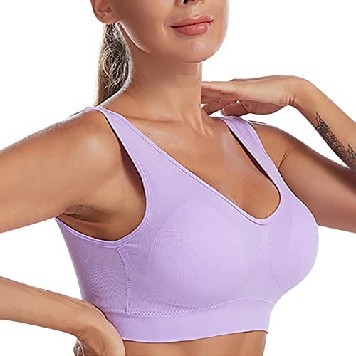 Gifts for Women Front Fastening Bras for Women Push up Backless Bra Plus Size Full Coverage Minimizer Bras Strapless Bra Soft Cup Bralette Underwear Boxing Day Sale Sale Clearance Rose Gold