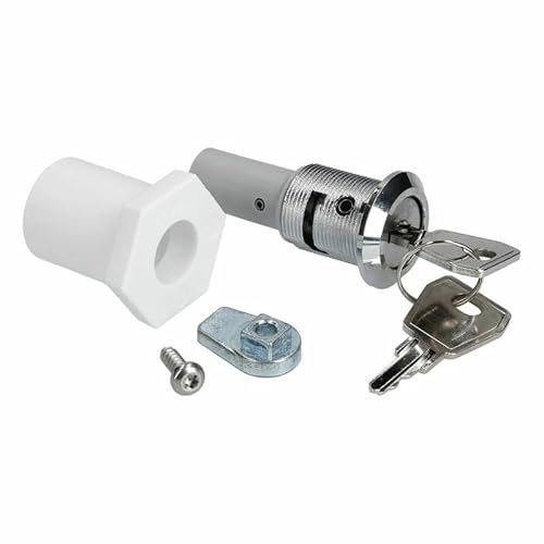 LUTH Premium Profi Parts Türschloss Mit Schlüsseln kompatibel mit Liebherr 7043573 für Kühlschrank