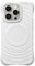 CASETiFY Ripple Silicone Case for iPhone 15 Pro [Magsafe Compatible / 6.6 ft. 2X Military Grade Drop Protection] Soft-Touch, Secure Grip - White