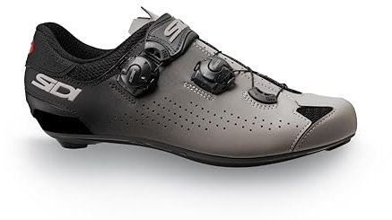 Sidi | Fahrradschuhe Herren Genius 10 Profi Rennradschuhe Rennradschuhe Carbonsohle Innovatives Soft-Schließsystem des Rists integrierte Ferse Harte Sohle