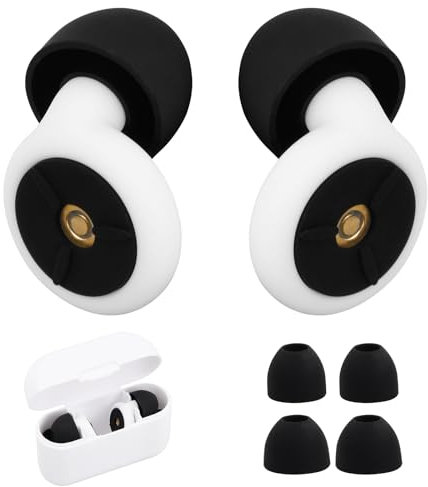 Anseom Ohrstöpsel zum Schlafen Ohrstöpsel Schlaf Gehörschutz Weich 3D Shape Schlaf Ohrenstöpsel Wiederverwendbare Silikon Ohr-Stöpsel Weiche Ohrstöpsel,Gehörschutz,Reduzieren Schnarchgeräusche