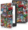 DINGGUAGUA Coque Etui Housse de Protection pour Pocketbook Verse PB-629 Pocketbook Verse Pro PB-634 eReader Couverture de 6 Pouces 2023 avec Fonction Réveil/Veille Automatique,Graffiti