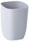 dijiusidy Cubo de Basura portátil de 10L para baño, Papelera de plástico, Cubos de Basura, Cubo de Basura Moderno Impermeable para Sala de Estar, Gris