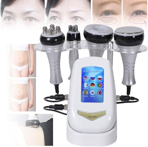 X&Z-XAOY 4 In 1 Body Sculpting Machine 40K Radio Frequency Rf Body Facial Beauty Device Ultra-Sonic Vacuum Cavitation Machine For Face Arm Waist Thigh Hip Leg
