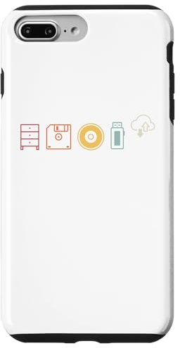 Hülle für iPhone 7 Plus/8 Plus IT Geek, PC Zubehör Speichergeräte Evolution Computer Nerd
