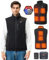 GOTOBI Gilet Chauffant Polaire homme Avec Batterie 16000mah 7,4v Incluse, 9 Zones De Veste Chauffante, Gilet Chauffant Electrique Avec 3 TempéRatures RéGlables Pour Le Travail En ExtéRieur