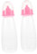 SHOWERORO 2St -Po-Schrubber weibliche tragbares Bidet Reinigungsspray Birne cleaning supplies private parts cleaner -Arschwaschmaschine sauberer Rosa
