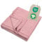 Merle Toys® Premium Babydecke Baumwolle, 100% Bio - GOTS & Oeko-TEX Zertifizierte Strickdecke, Baby Decke Neugeborenen, Kuscheldecke Baby, Blanket Newborn Cotton, Babydecke Bio Baumwolle, Rosa