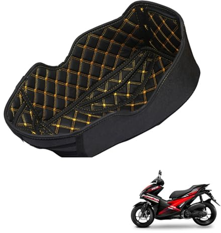 Generisch Motorradsatteltaschenauskleidung, kompatibel mit Yamaha Aerox 155 (2013-2019), mit stoßdämpfenden und kratzfesten Funktionen