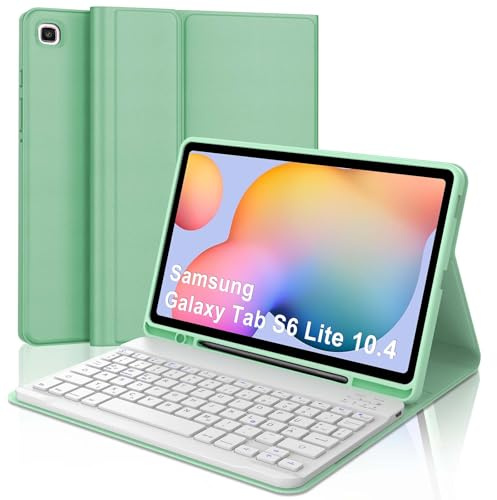Für Samsung Galaxy Tab S6 Lite (2024/2022/2020) 10.4 Zoll Hülle Tastatur