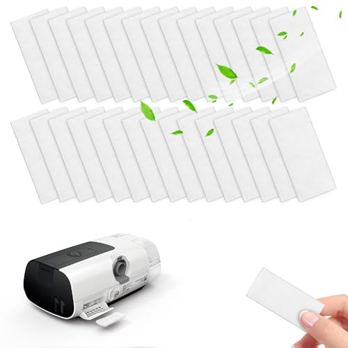 30 Stück CPAP-Filter für Airsense 11, Resmed AirSense 11 Filter, Premium CPAP Zubehör Ersatzfilter, Ultrafeinfilter Filter Baumwolle Kompatibel mit Resmed Airsense 11