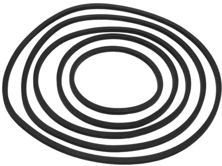 BESPORTBLE 5pcs Fish Tank Grass Retaining Ring Round Fish Tank Float Floating Plant Rings for Ponds Basket Aquarium Plant Food Foam Ranging Aquarium Clear Eva Black