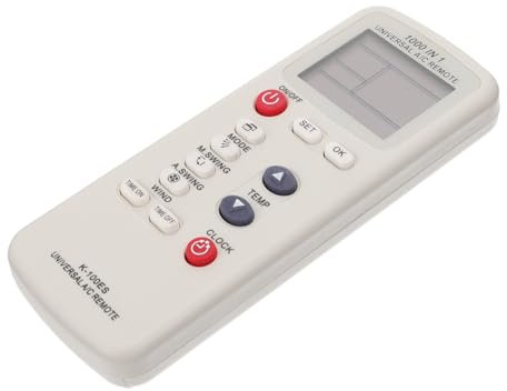 BESTYASH 1pieza para Aire Acondicionado Pantalla LCD Compatible Mayoría De Energético y De Usar