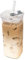 Glass Tumblers with Lids and Straws, 400ml/14oz Portable Drinking Cup Glass, Heat-Resistant Square Cups with Lids and Straws for Iced Coffee Juice