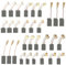 30 Stück Kohlebürsten für Elektrowerkzeuge,Power Tool Carbon Brushes Replacement, 10 Verschiedene Größen, Ersatzteile für Bohrhämmer, Kreissägen, Winkelschleifer, 12V Universal Motorbürsten Set