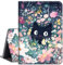for Amazon Kindle Fire 7 Tablet Case 12th Generation 2022 Release,Slim Soft Shockproof TPU Silicone Protective Back Shell Case for Amazon Fire 7 2022,Black Cat in The Flowers
