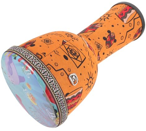 Djembe Trommel für Erwachsene, Anfänger, 8 Zoll, Weihnachten Geschenkideen | Pvc, und Leicht zu Spielen, für Unterricht, Bühne, Kinder und Einsteiger
