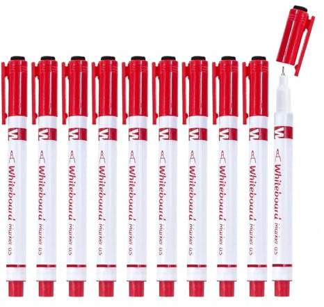 Whiteboard-Marker 10 Stück Whiteboard Stifte Mit Radierer