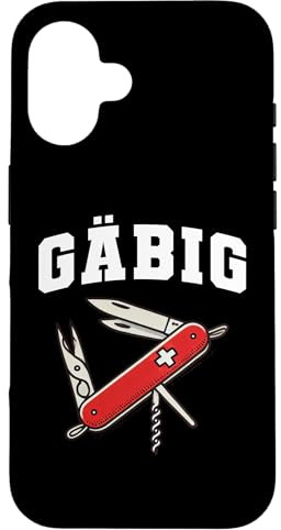 Gäbig - Funny Switzerland Army Swiss Knife Wear Case for iPhone 16