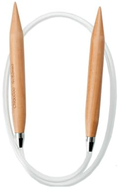 ChiaoGoo Patina Wood Circular Knitting Needle 80 cm 19 mm 1 piece