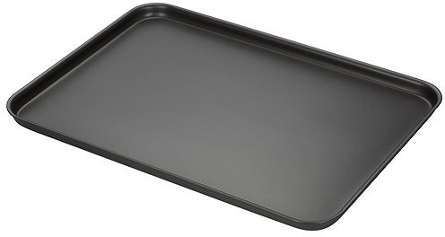 Stellar Expert Baking Tray, 41 x 29 x 1.5cm, Oven Safe to 240C, PTFE & PROFA Free, Strong Hard Andonised Surface