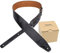 Rayzm Leder Gitarrengurt/Bassgurt mit Wildlederbespannung, Hochwertiger Echtledergürtel für Akustik/Elektrik/Bassgitarre, 6,5 cm Breite, Verstellbare Länge von 108 cm bis 140 cm