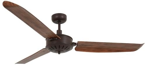 Lucci air Deckenventilator Airfusion Carolina, Ventilator mit Wandsteuerung, Deckenlüfter mit 3 leichten Flügeln, Ø 142 cm