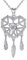 CELESTIA Traumfänger Halskette Damen 925 Sterling Silber Federn und Herz Anhänger mit Kette, Boho Schmuck, Glücklich Geschenke für Mädchen