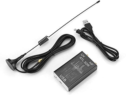 Ricevitore sintonizzatore USB, 100KHz-1.7GHz Full Band U/V HF RTL-SDR Ricevitore sintonizzatore USB/R820T + 8232 Radio US