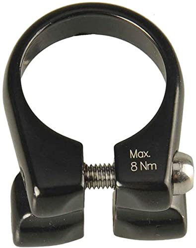 WLKY MTB Fahrrad Gepäckträger Sattelklemme Sitzregal Adapter Regale Anschluss für XTC Mountainbike | Anwendbar auf 30,8/30,9/31,6 mm Sitzpfosten