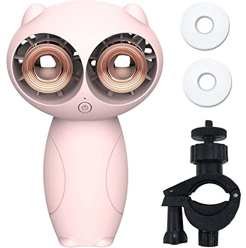 KENSUKA Ventilateur Poussette Bebe avec Aromathérapie BF1, Ajustable à 360° avec Clip Universel, Batterie Rechargeable USB de 6000mAh, 3 Vitesses de Vent, Idéal pour Poussettes