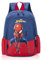Newtic Kinderrucksack, Schulrucksack Verstellbar, Grundschulrucksack für Jungen und Mädchen, Buch im Rucksack (Rot)