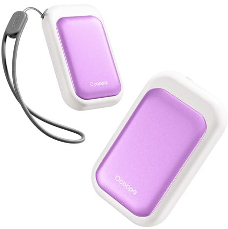 OCOOPA UT4 Young Handwärmer Wiederaufladbar, Magnetische 2er-Pack, Elektrisch Taschenwärmer, Ultrakompakt für Handschuhe, 3 Heizstufen, Wärme Geschenk für Männer, Frauen, Outdoor, Golf, Camping, Jagd