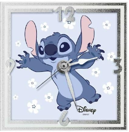 VALENTI & CO. Disney Baby - Stitch - Nachttischuhr für Kinder, ideal als Dekoration für Kinderzimmer oder Geschenkidee für Kinder