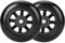 100mm Scooter Rollen - 2 Stück 100mm Scooter Ersatzräder räder Wheels mit ABEC-9 Lager - 88A stunt scooter Rollen Wheels für Apollo Albott Hudora Kesser Fuzion (Dark)