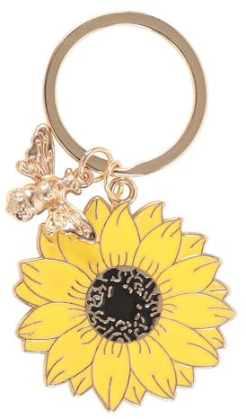 Something Different Wholesale Cheerful Sunflower Keyring – You Are My Sunshine Message, Durable & Stylish, Uplifting Accessory for Keys, Bags, and More – Brighten Your Day with a Touch of Sunshine