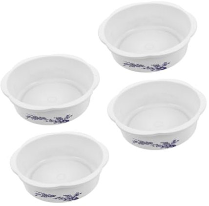 Toddmomy 4stücke Lotusblume Schale Wasserpflanzgefäß Für Zimmerpflanzen Hydrokulturtopf Lotus-pflanzschale Runde Pflanzschale Für Wasserpflanzen Und Lotus