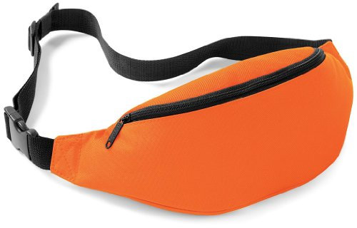Gürteltasche von BagBase mit Reissverschluss in 7 Farben orange