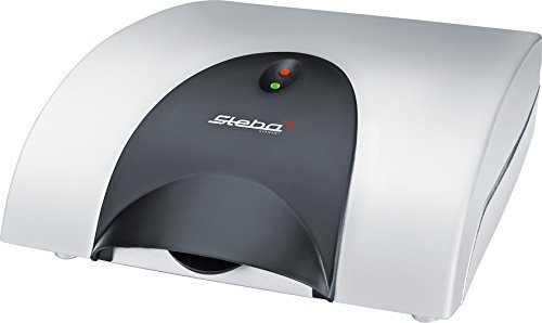 Steba SG40 Sandwich-Maker / 4 x 2 XXL-Big American Toast / 1200 W Silber