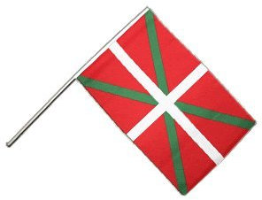 Digni Drapeau Pays Basque sur hampe - 60 x 90 cm