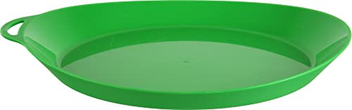 Lifeventure Ellipse Plastic Plate For Camping, Travel & Outdoor - Green