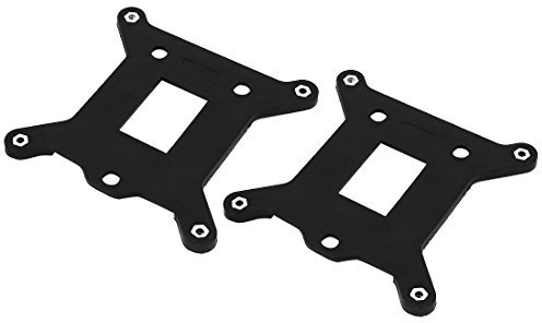 sourcing map 2pz CPU Radiatore AMD Braccetto Backplate per LGA 1155 1150 Scheda Madre